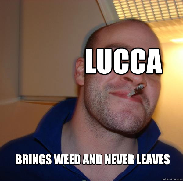 Lucca brings weed and never leaves - Lucca brings weed and never leaves  Misc