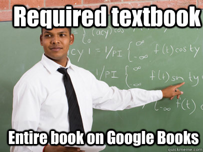 Required textbook Entire book on Google Books - Required textbook Entire book on Google Books  Good Guy Teacher