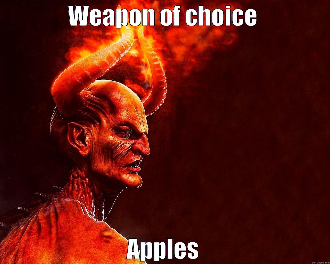 Satan guy - WEAPON OF CHOICE APPLES Misc