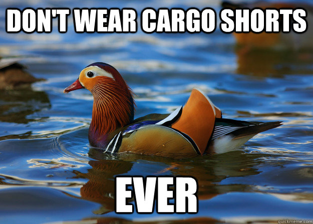 Don't Wear Cargo Shorts EVER  Fashion Advice Mallard