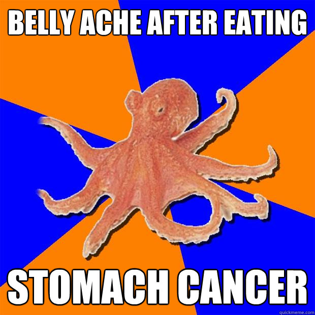 belly ache after eating stomach cancer - belly ache after eating stomach cancer  Online Diagnosis Octopus