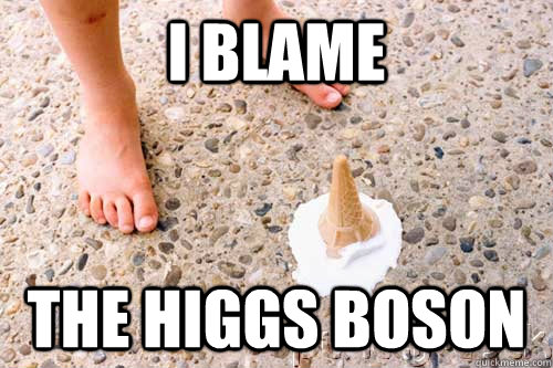 I BLAME the higgs boson - I BLAME the higgs boson  I Blame The Higgs Boson