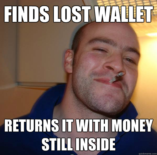 Finds Lost wallet Returns it with money still inside - Finds Lost wallet Returns it with money still inside  Misc