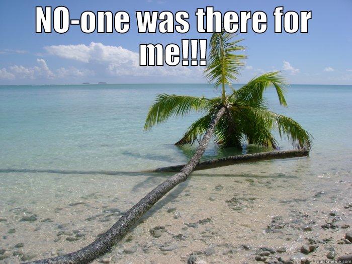 NO-ONE WAS THERE FOR ME!!!  Misc