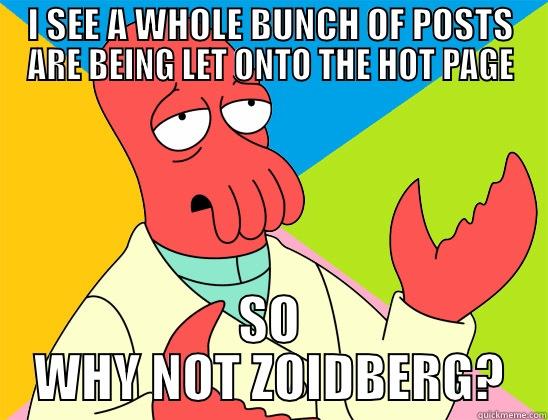 haha its zoidberg - I SEE A WHOLE BUNCH OF POSTS ARE BEING LET ONTO THE HOT PAGE SO WHY NOT ZOIDBERG? Futurama Zoidberg 