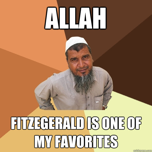 allah fitzegerald is one of my favorites - allah fitzegerald is one of my favorites  Ordinary Muslim Man
