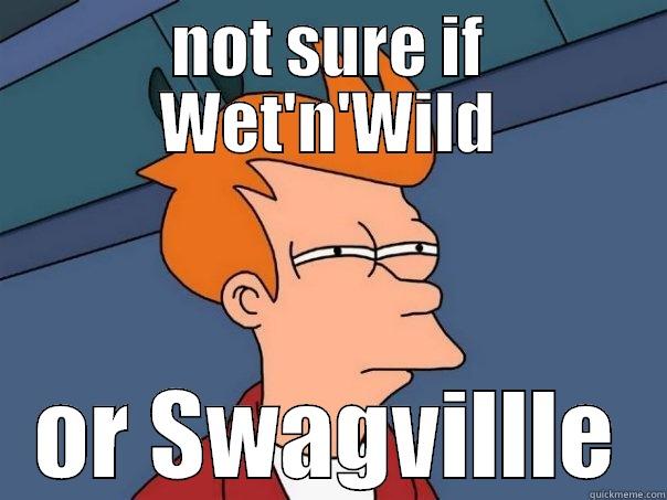 NOT SURE IF WET'N'WILD OR SWAGVILLLE Futurama Fry