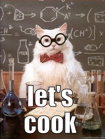  LET'S COOK Chemistry Cat