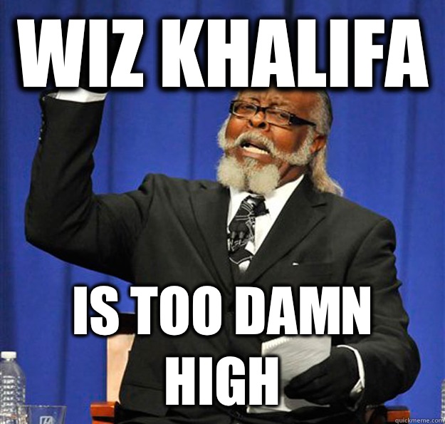 Wiz Khalifa Is too damn high - Wiz Khalifa Is too damn high  Jimmy McMillan