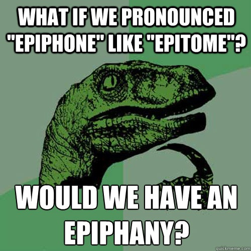 What if we pronounced 