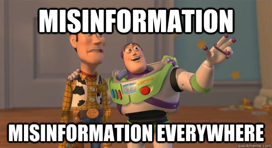 misinformation misinformation everywhere  Toy Story Everywhere