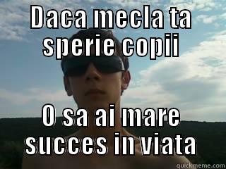 DACA MECLA TA SPERIE COPII O SA AI MARE SUCCES IN VIATA Misc