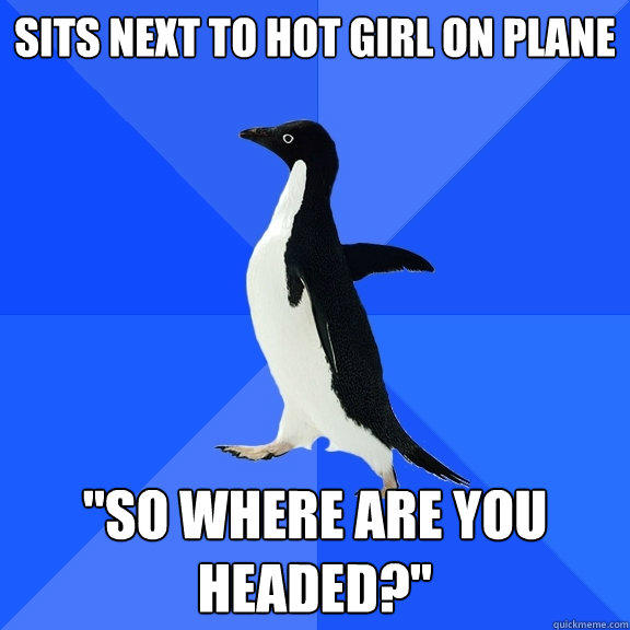 sits next to hot girl on plane 