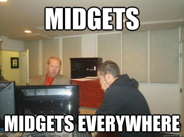 midgets midgets everywhere  