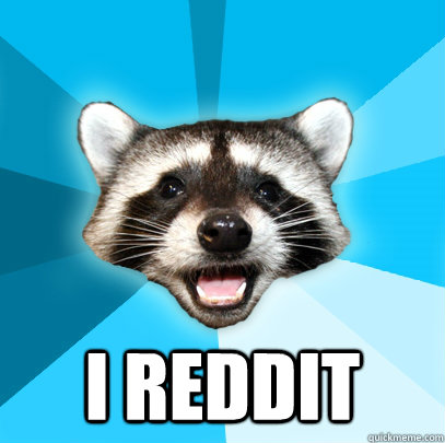  I REDDIT  Lame Pun Coon