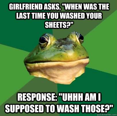 girlfriend asks, 