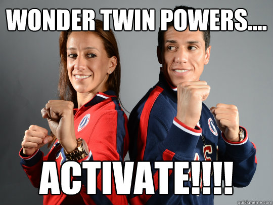 Wonder Twin Powers.... ACTIVATE!!!! - Wonder Twin Powers.... ACTIVATE!!!!  SXEPHIL Olympic Pic 6