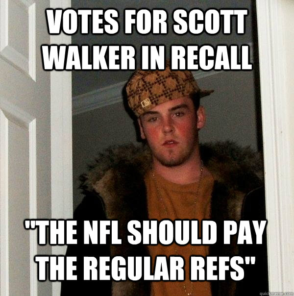 Votes For Scott Walker in Recall 