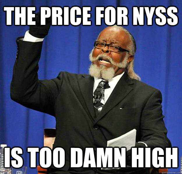 The PRICE FOR NYSS Is too damn high  Jimmy McMillan