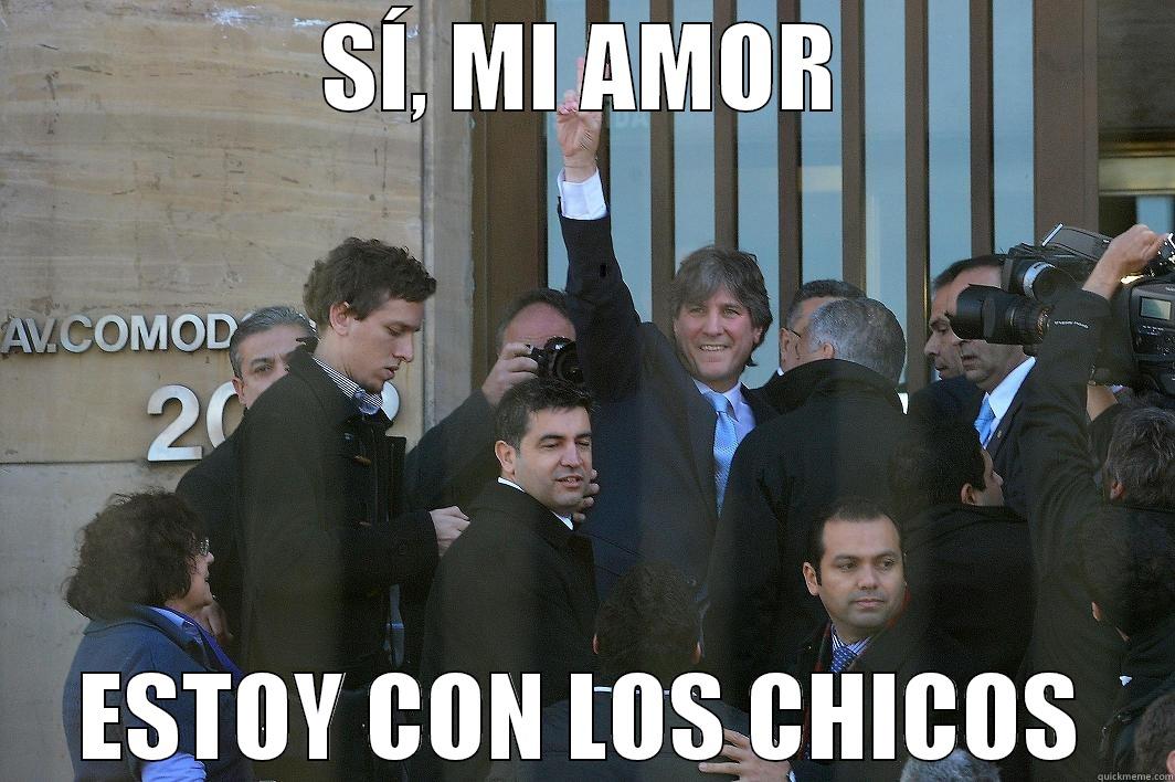 SÍ, MI AMOR ESTOY CON LOS CHICOS Misc