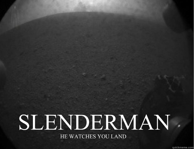 SLENDERMAN HE WATCHES YOU LAND  Slenderman