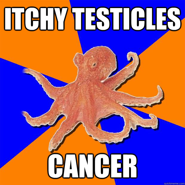 Itchy testicles cancer  Online Diagnosis Octopus