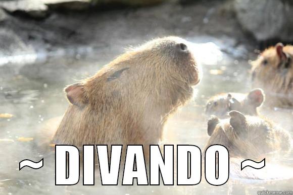 capivara divista -  ~ DIVANDO ~ Misc