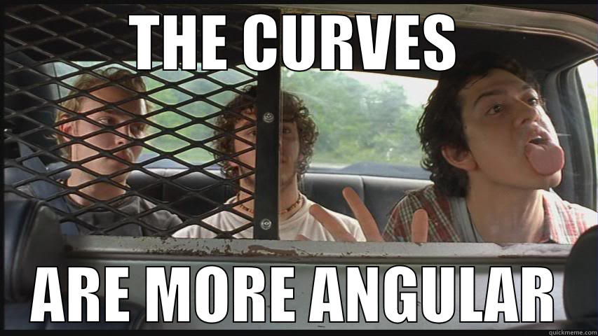 THE CURVES ARE MORE ANGULAR Misc