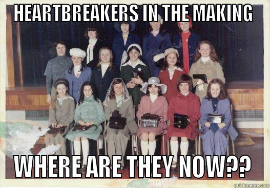 HEARTBREAKERS....FOR SURE.. - HEARTBREAKERS IN THE MAKING WHERE ARE THEY NOW?? Misc