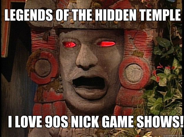  
Legends of the Hidden Temple I Love 90s NICK Game Shows!  