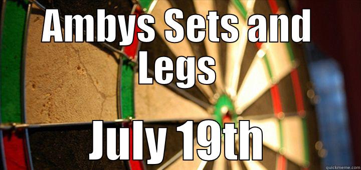 darty noo - AMBYS SETS AND LEGS JULY 19TH Misc