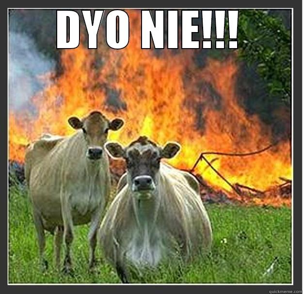 Biar betul duer - DYO NIE!!!  Evil cows