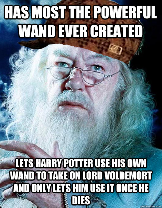 Has most the powerful wand ever created Lets harry potter use his own wand to take on Lord Voldemort and only lets him use it once he dies - Has most the powerful wand ever created Lets harry potter use his own wand to take on Lord Voldemort and only lets him use it once he dies  Misc