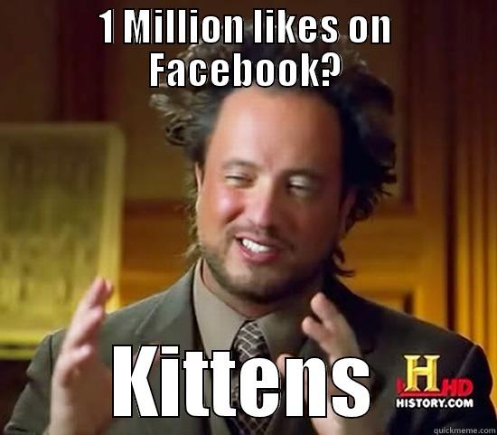 Facebook Kittens - 1 MILLION LIKES ON FACEBOOK? KITTENS Ancient Aliens
