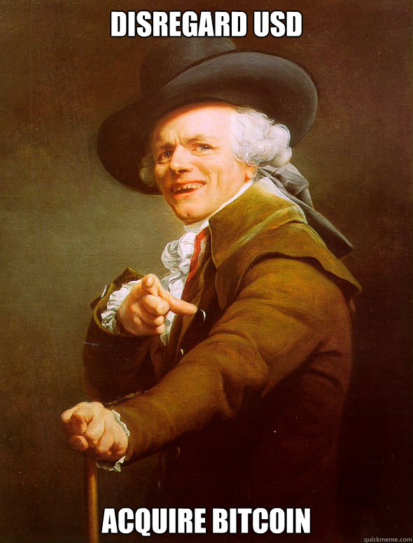 Disregard usd acquire bitcoin  Joseph Ducreux