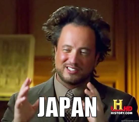 Because there wasn't enough of this guy already... -  JAPAN Ancient Aliens