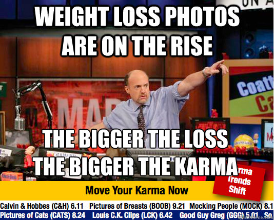 Weight loss photos are on the rise The bigger the loss
The bigger the Karma  Mad Karma with Jim Cramer