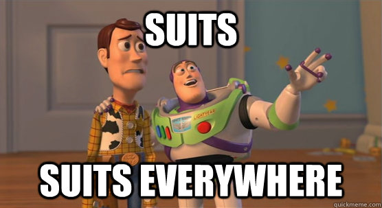 Suits Suits Everywhere  Toy Story Everywhere