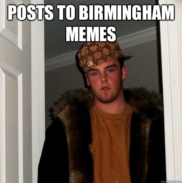 Posts to Birmingham Memes  - Posts to Birmingham Memes   Scumbag Steve