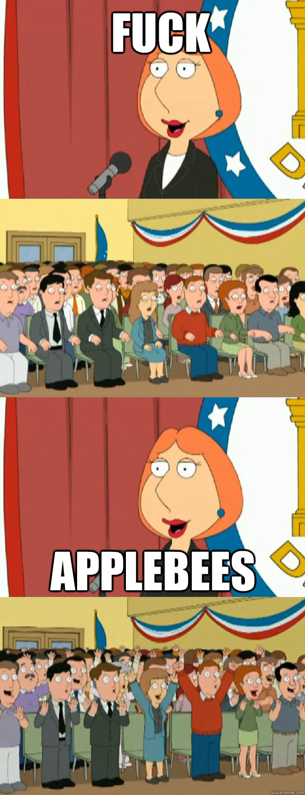 fuck applebees  Lois Griffin