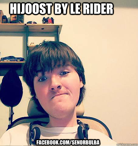        HIJOOST BY LE RIDER  facebook.com/senorbulba  