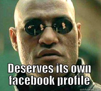 A beard like that -  DESERVES ITS OWN FACEBOOK PROFILE Matrix Morpheus