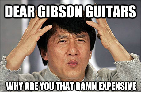 dear gibson guitars  why are you that damn expensive - dear gibson guitars  why are you that damn expensive  EPIC JACKIE CHAN