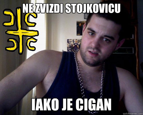 ne zvizdi stojkovicu iako je cigan - ne zvizdi stojkovicu iako je cigan  good serb guy