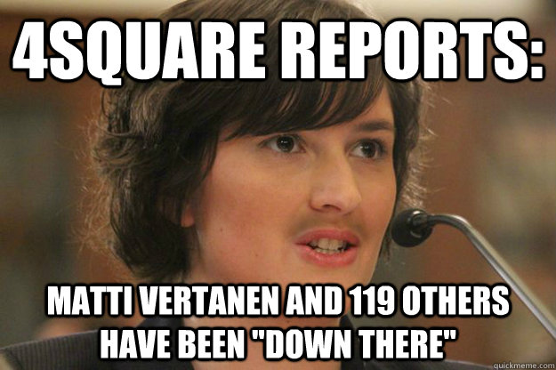 4square reports: Matti Vertanen and 119 others have been 