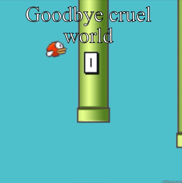 Flappy bird - GOODBYE CRUEL WORLD  Misc