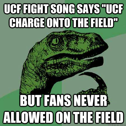 UCF fight song says 