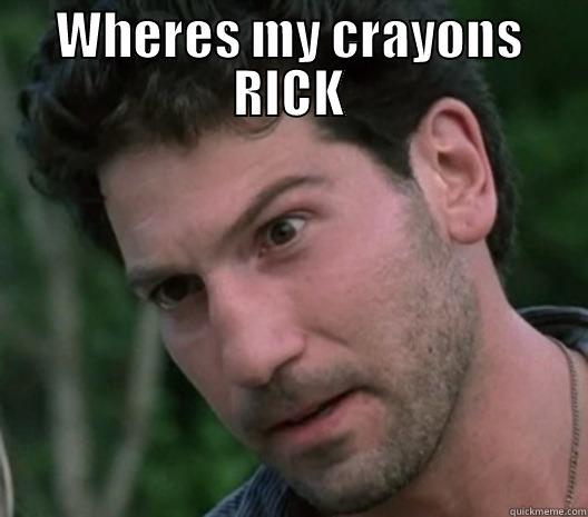 WHERES MY CRAYONS RICK  Misc