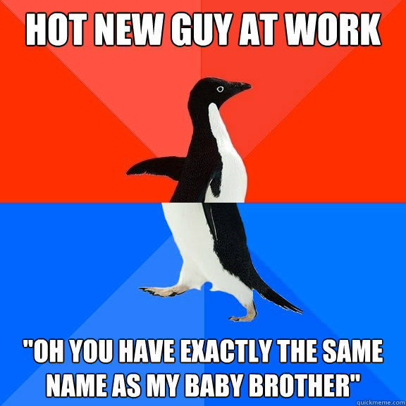 Hot new guy at work 