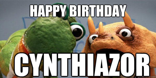 Happy BIRTHDAY cynthiazor  Dinosaur Office